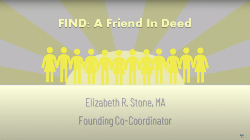 Find a Friend Webinar